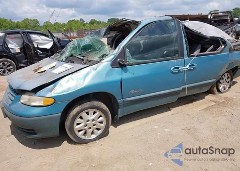 1999 Plymouth Grand Voyager Se from USA, damaged, VIN 1P4GP44G8XB565034